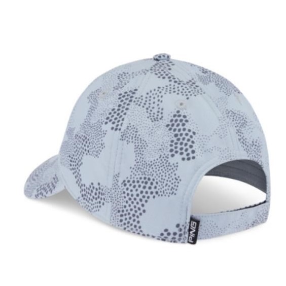 Ping Textured Camo Golf Cap, silver multi