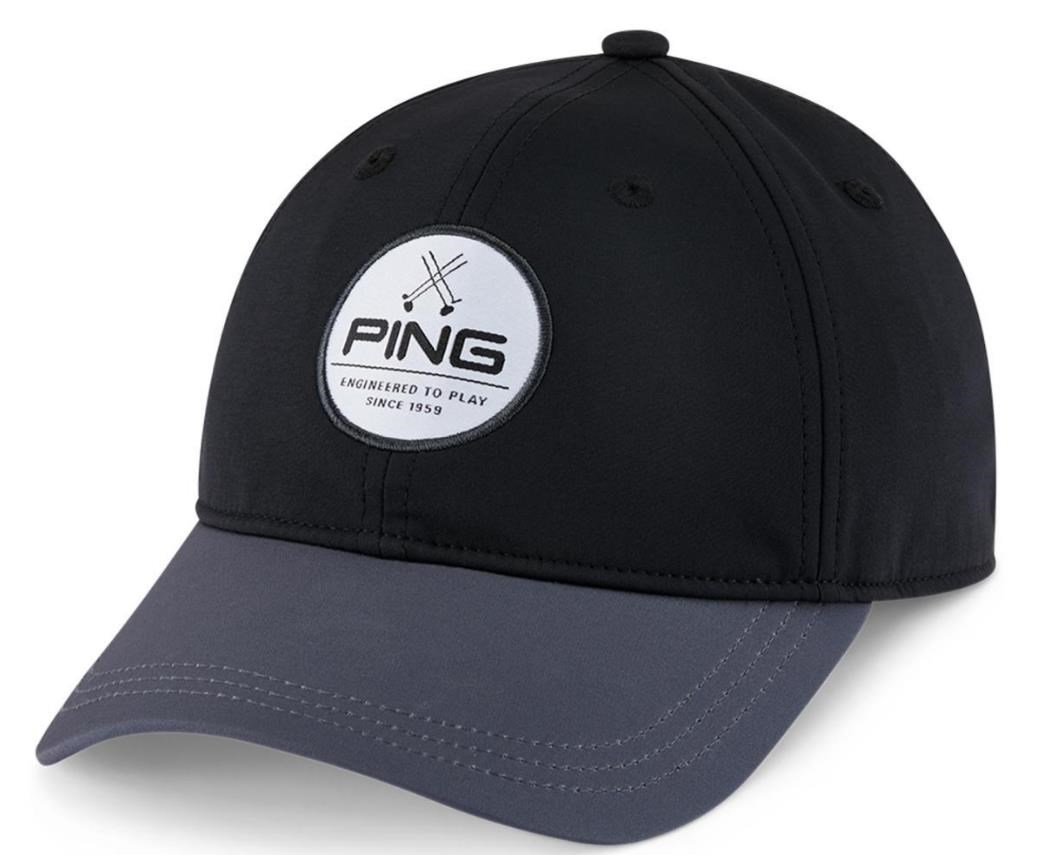 Ping Engineered To Play Herren Cap, black/asphalt