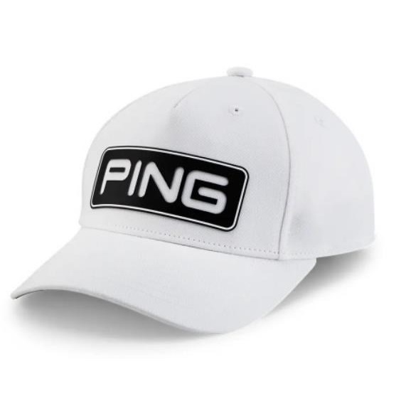 Ping Tour Classic Junior Golf Cap, weiss