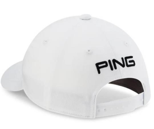 Ping Tour Classic Junior Golf Cap, weiss