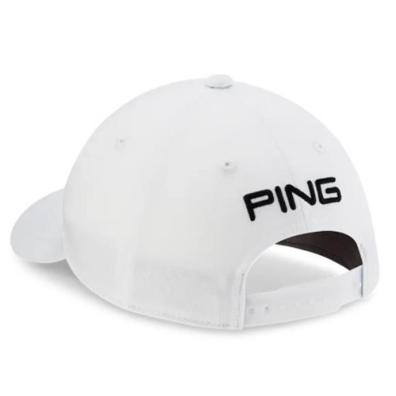 Ping Tour Classic Junior Golf Cap, weiss