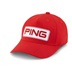 Ping Tour Classic Junior Golf Cap, rot