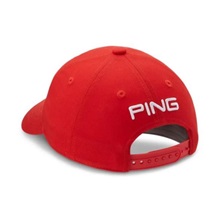 Ping Tour Classic Junior Golf Cap, rot
