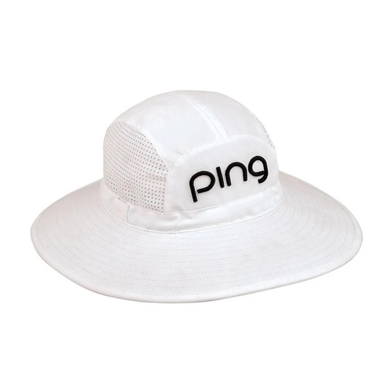 Ping Boonie Damen Bucket Hut, weiss