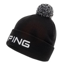PING Classic Bobble Herren Wintermütze, schwarz
