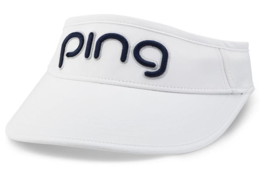 Ping Tour Damen Visor, weiss