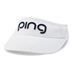 Ping Tour Damen Visor, weiss