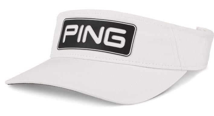 Ping Tour Golf Visor, weiss