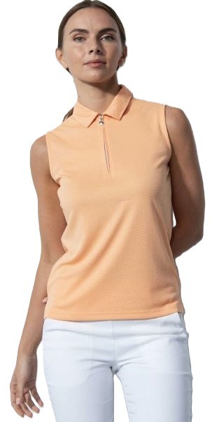 Daily Sports PEORIA Sleeveless Damen Poloshirt, kumquat