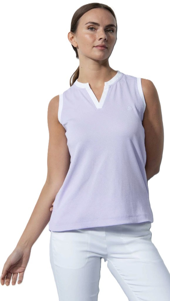 Daily Sports MASSY sleeveless Damen Poloshirt, lavendelfarben