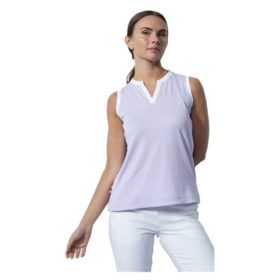 Daily Sports MASSY sleeveless Damen Poloshirt, lavendelfarben
