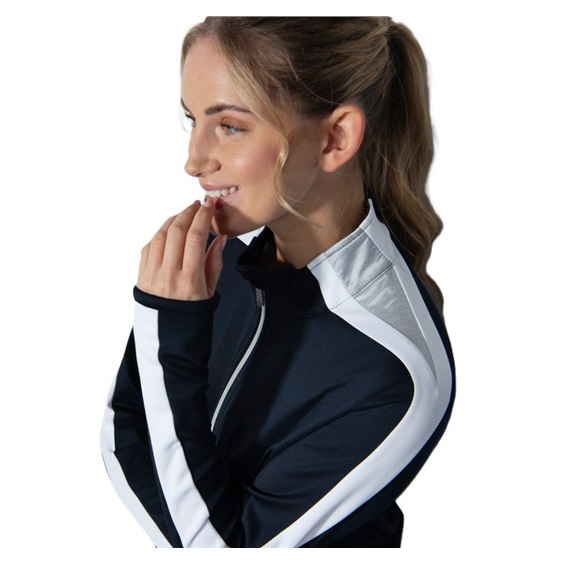 Daily Sports BAYONNE Damenjacke, schwarz/weiss