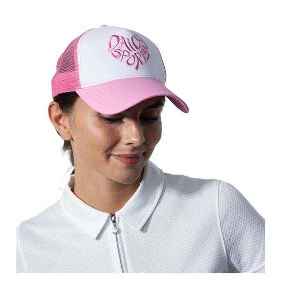 Daily Sports BARLETTA Damen Cap, weiss/rosa