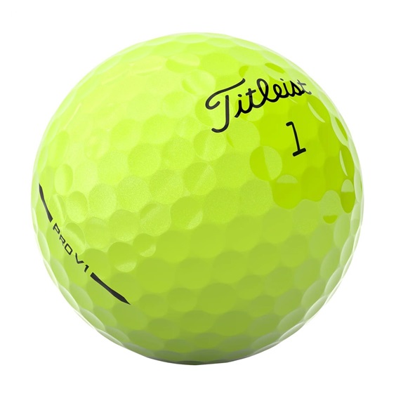 Titleist Pro V1 Golfbälle, gelb