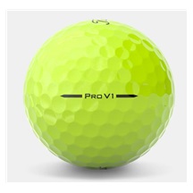Titleist Pro V1 Golfbälle, gelb