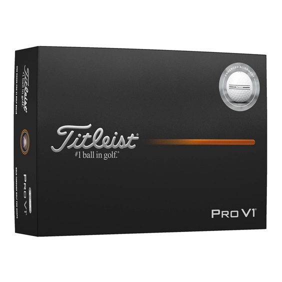 Titleist Pro V1 Enhanced Alignment Golfbälle