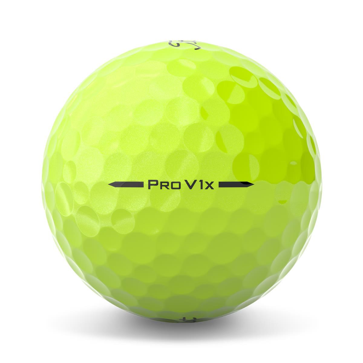 Titleist Pro V1x Golfbälle, gelb