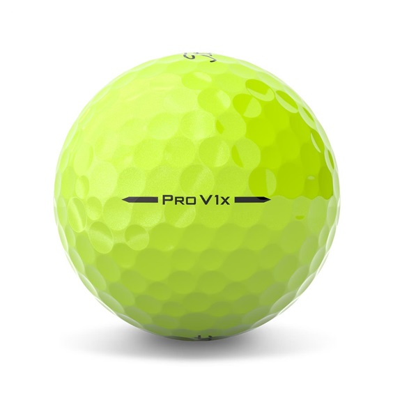 Titleist Pro V1x Golfbälle, gelb