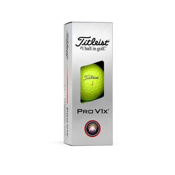 Titleist Pro V1x Golfbälle, gelb