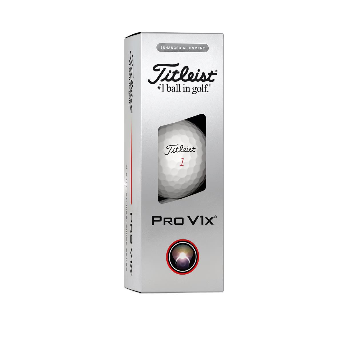 Titleist Pro V1x Enhanced Alignment Golfbälle
