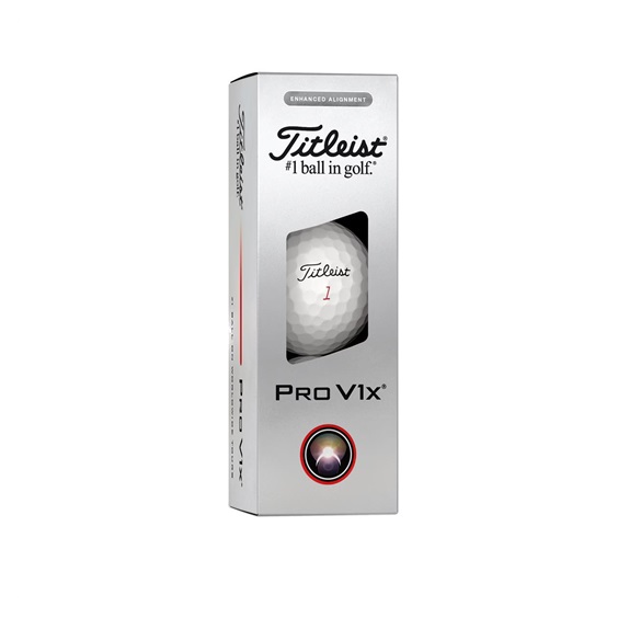 Titleist Pro V1x Enhanced Alignment Golfbälle