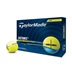 TaylorMade Distance+ Golfbälle, gelb