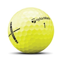 TaylorMade Distance+ Golfbälle, gelb