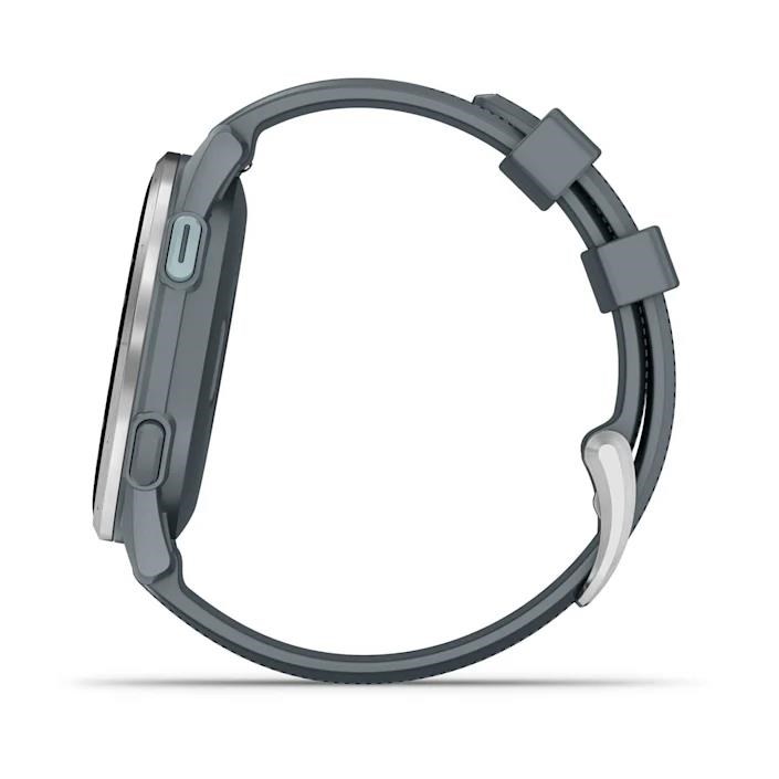 Garmin Approach S44 GPS Golfuhr, Twilight/Silber Aluminium