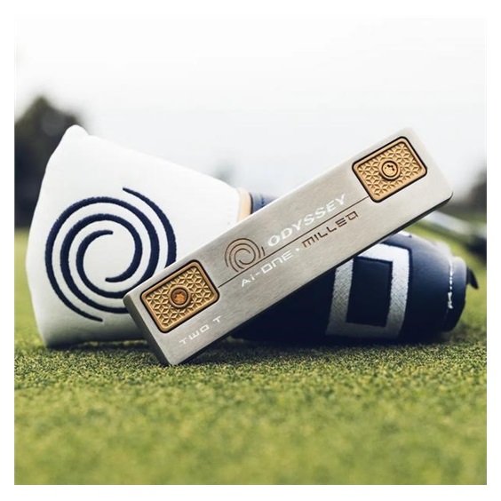 Odyssey Ai-ONE Silver Milled Two T CH Putter