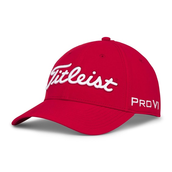 Titleist Tour Performance Herren Cap, rot