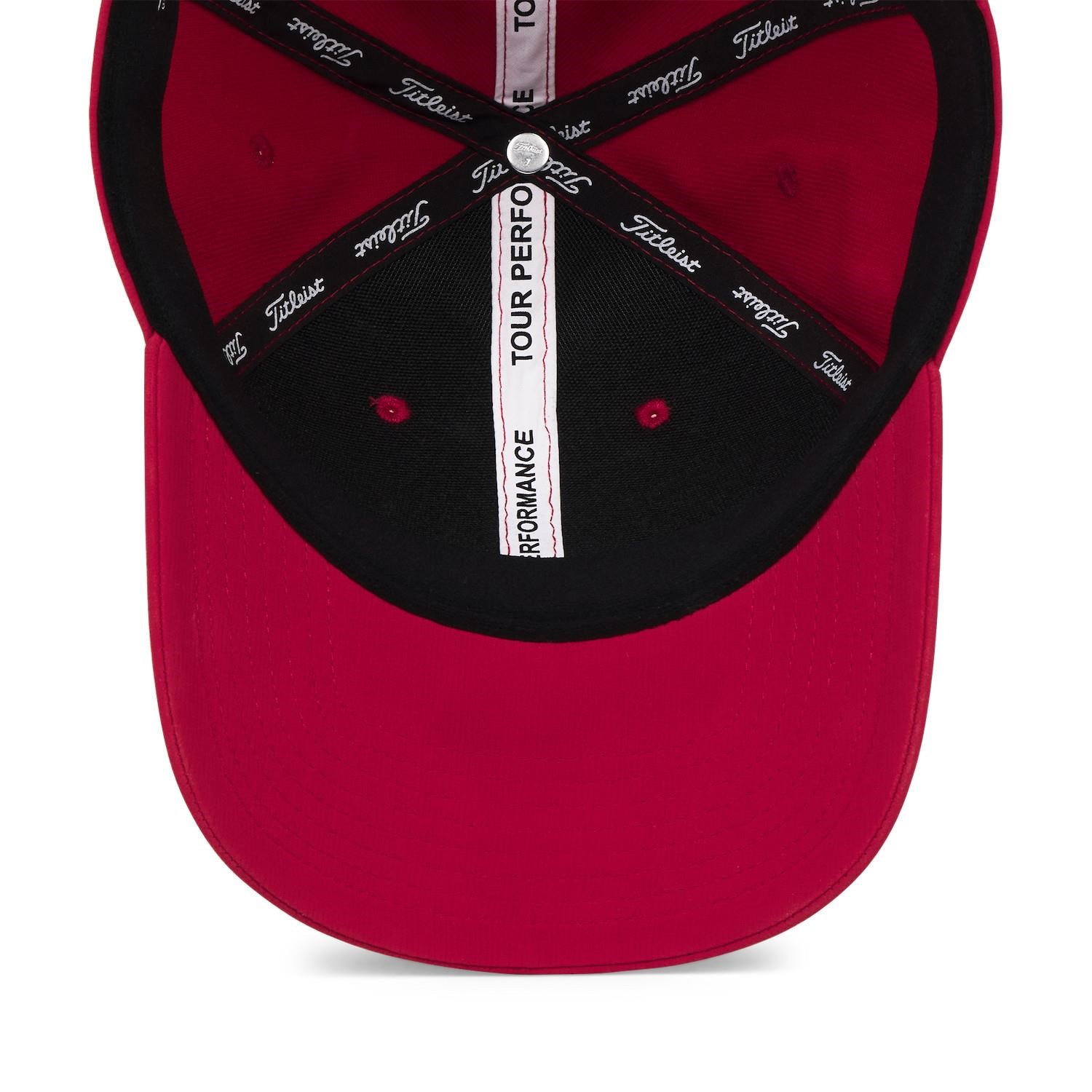 Titleist Tour Performance Herren Cap, rot