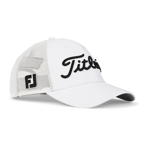Titleist Tour Performance Mesh Herren Golfcap, weiss