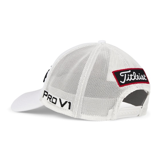 Titleist Tour Performance Mesh Herren Golfcap, weiss
