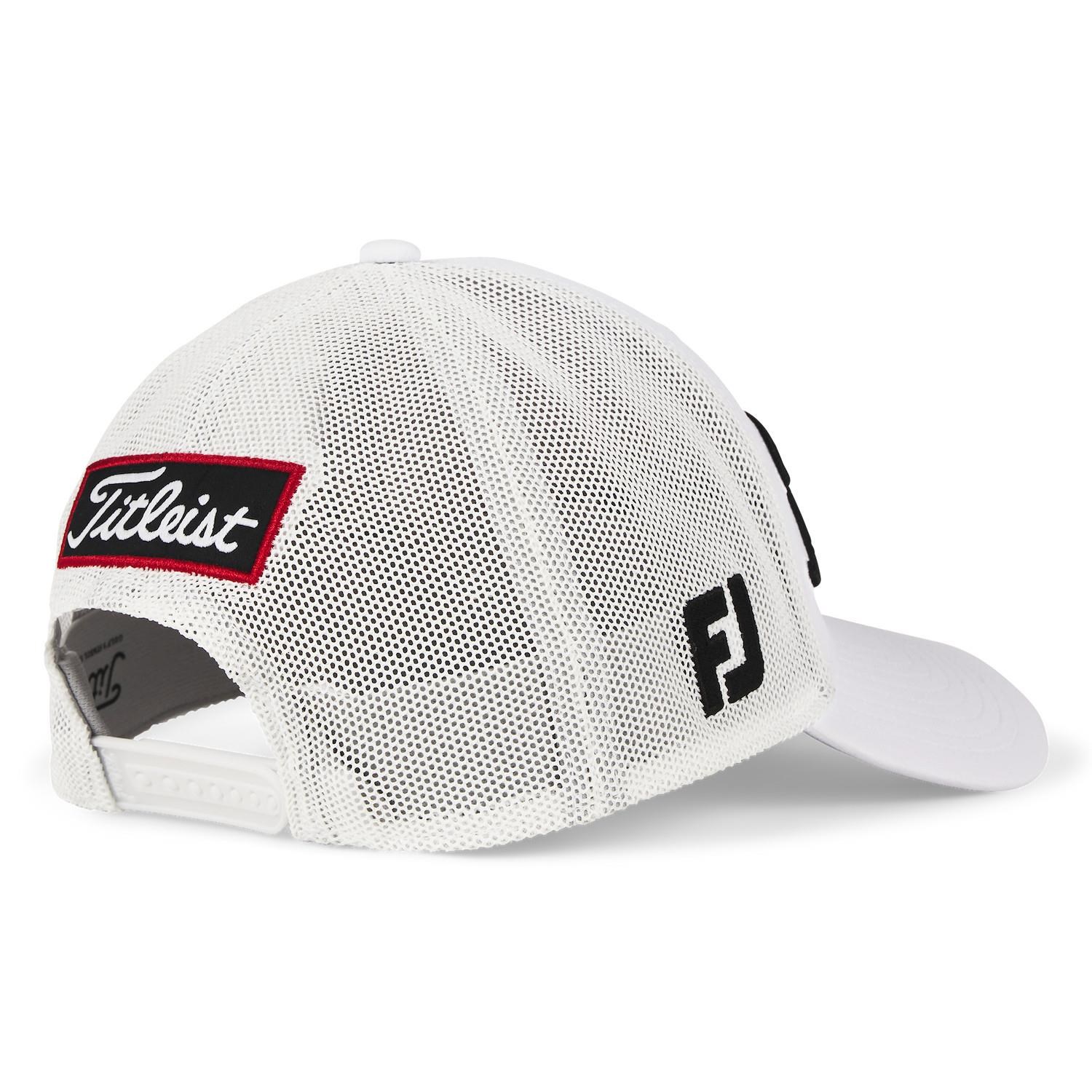 Titleist Tour Performance Mesh Herren Golfcap, weiss