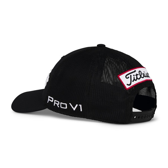 Titleist Tour Performance Mesh Herren Golfcap, schwarz