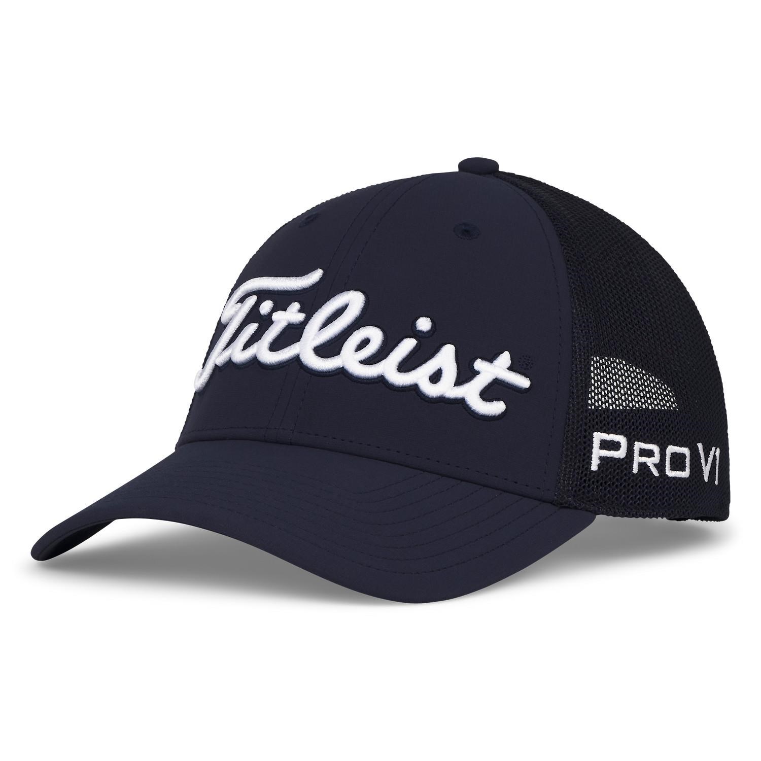 Titleist Tour Performance Mesh Herren Golfcap, dunkelblau
