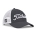 Titleist Tour Performance Mesh Herren Golfcap, grau/weiss