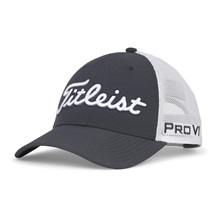 Titleist Tour Performance Mesh Herren Golfcap, grau/weiss