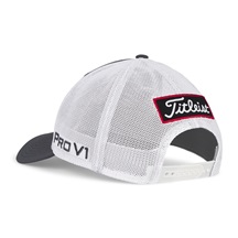 Titleist Tour Performance Mesh Herren Golfcap, grau/weiss