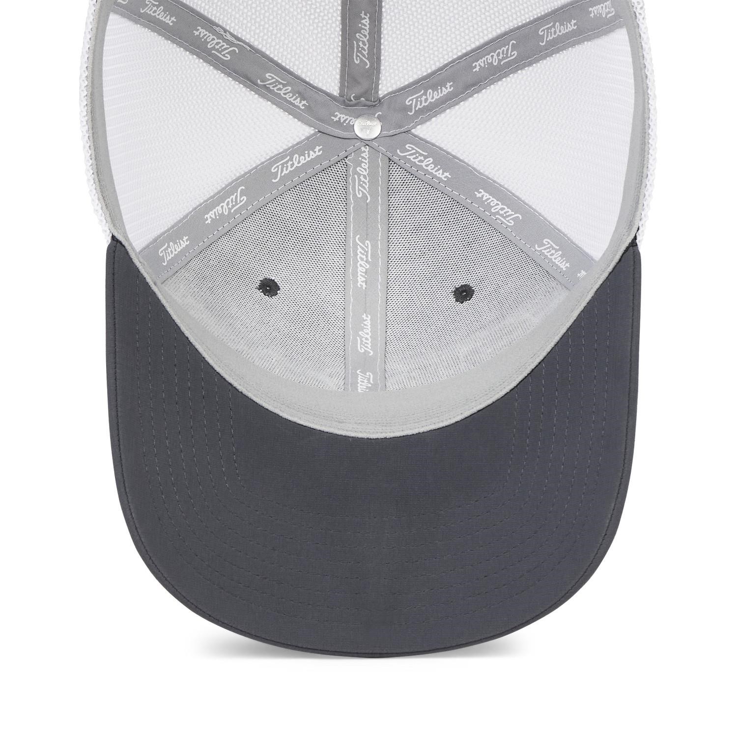 Titleist Tour Performance Mesh Herren Golfcap, grau/weiss
