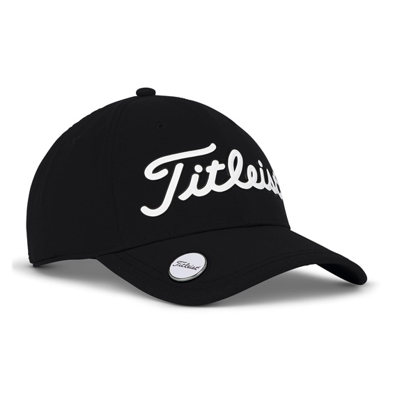 Titleist Players Performance Ball Marker Herren Golfcap, schwarz