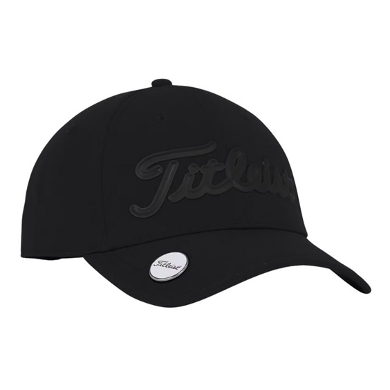 Titleist Players Performance Ball Marker Herren Golfcap, schwarz