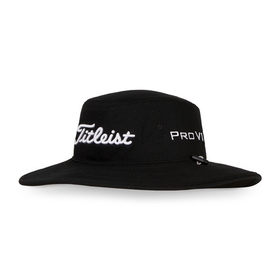 Titleist Tour Aussie Herren Bucket Hut, schwarz