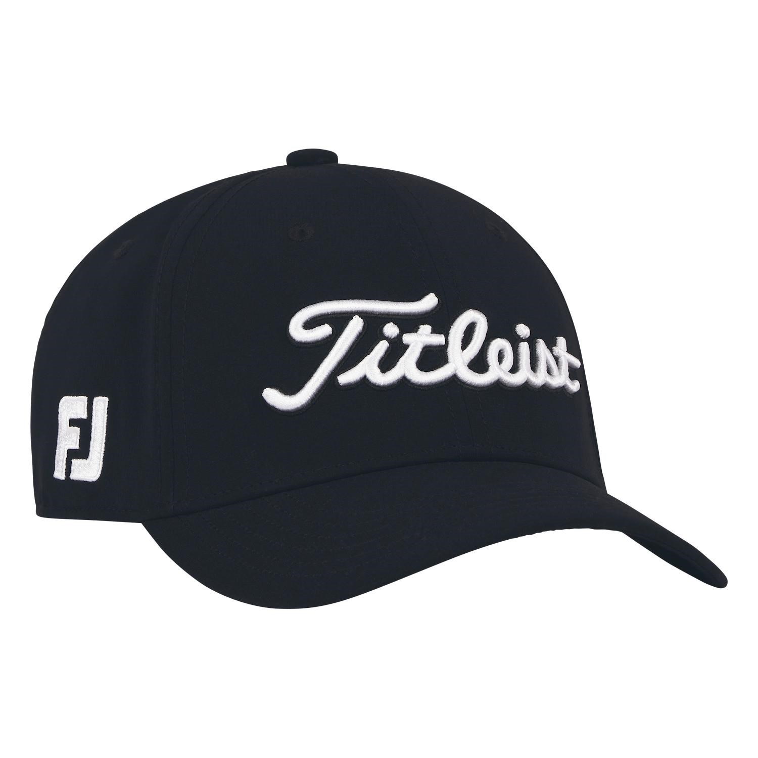 Titleist Junior Tour Performance Golf Cap, schwarz