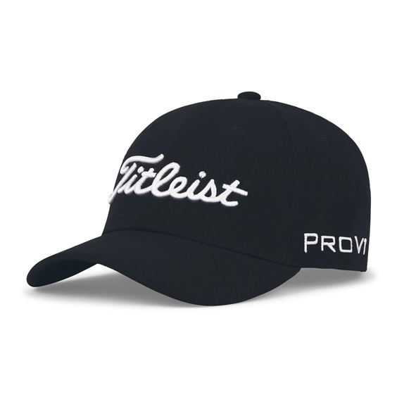 Titleist Junior Tour Performance Golf Cap, schwarz