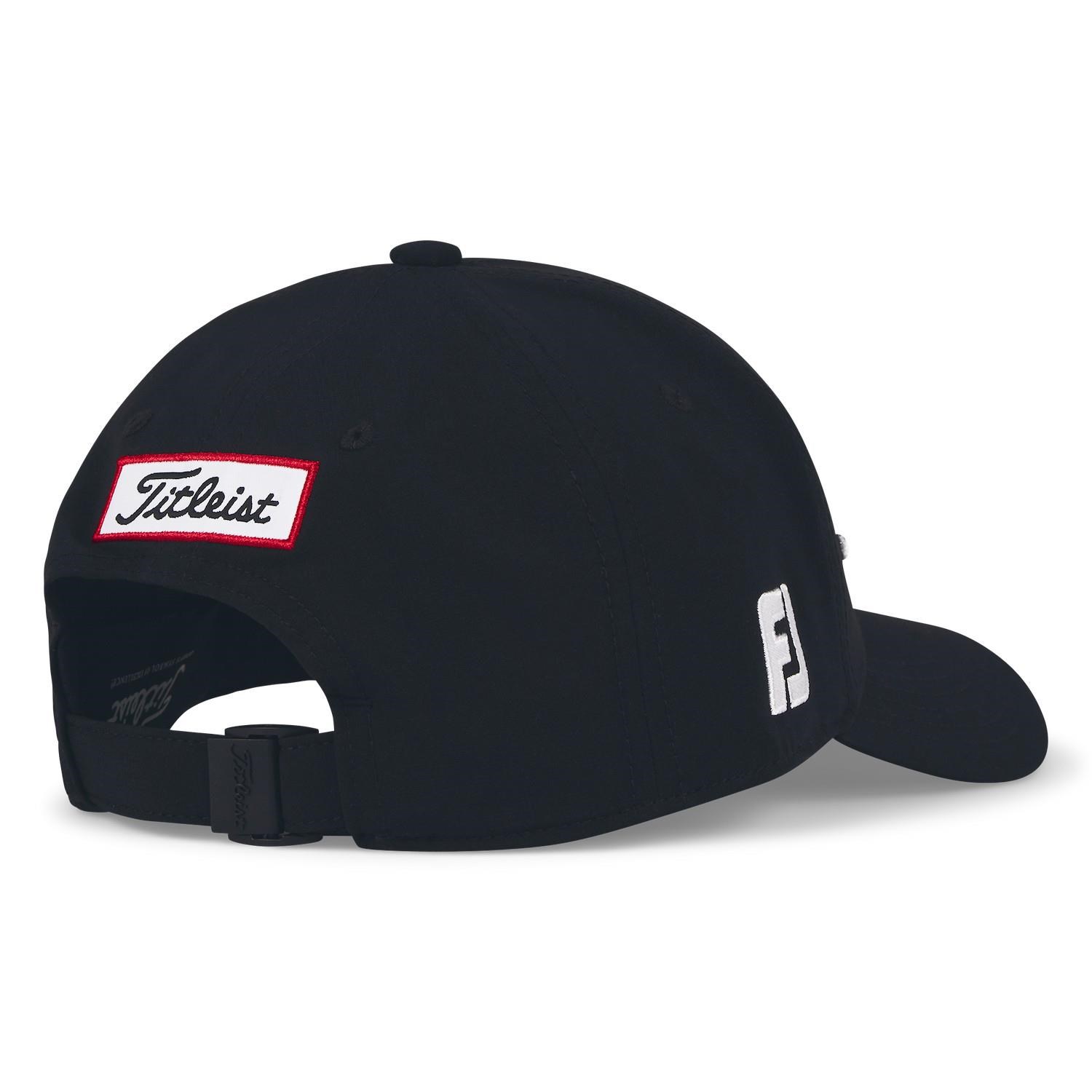 Titleist Junior Tour Performance Golf Cap, schwarz