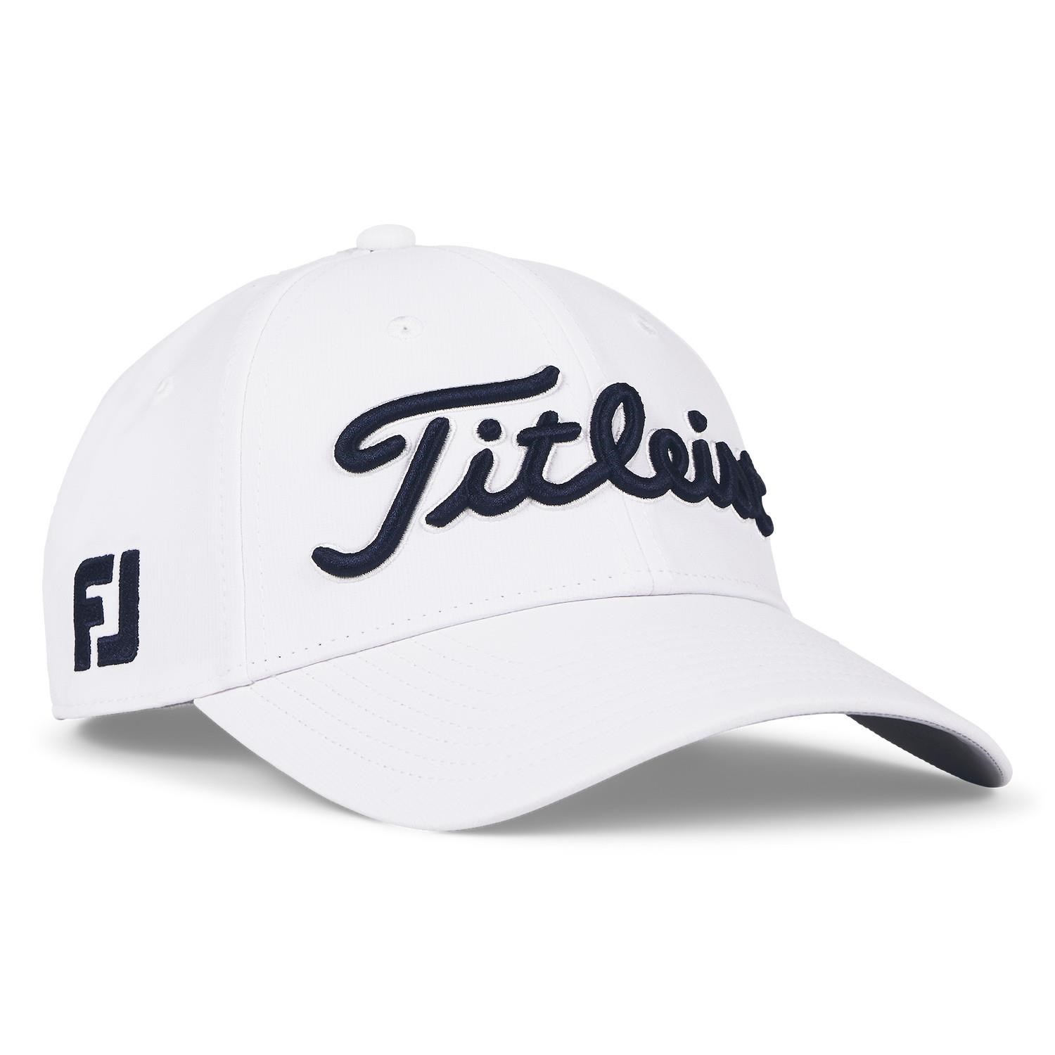 Titleist Junior Tour Performance Golf Cap, weiss