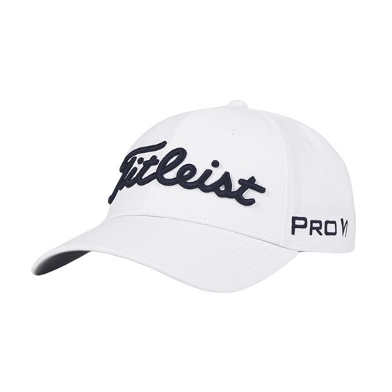 Titleist Junior Tour Performance Golf Cap, weiss