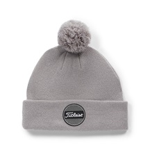 Titleist Boardwalk Pom Pom Herren Wintermütze, grau