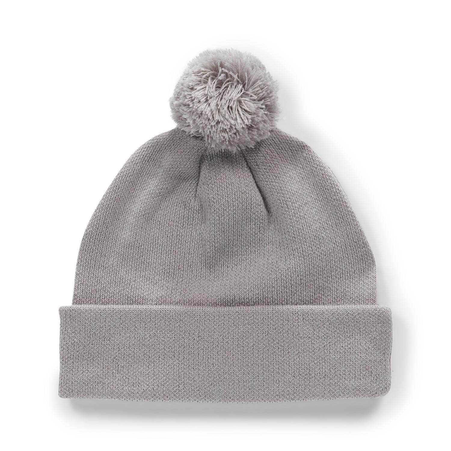 Titleist Boardwalk Pom Pom Herren Wintermütze, grau